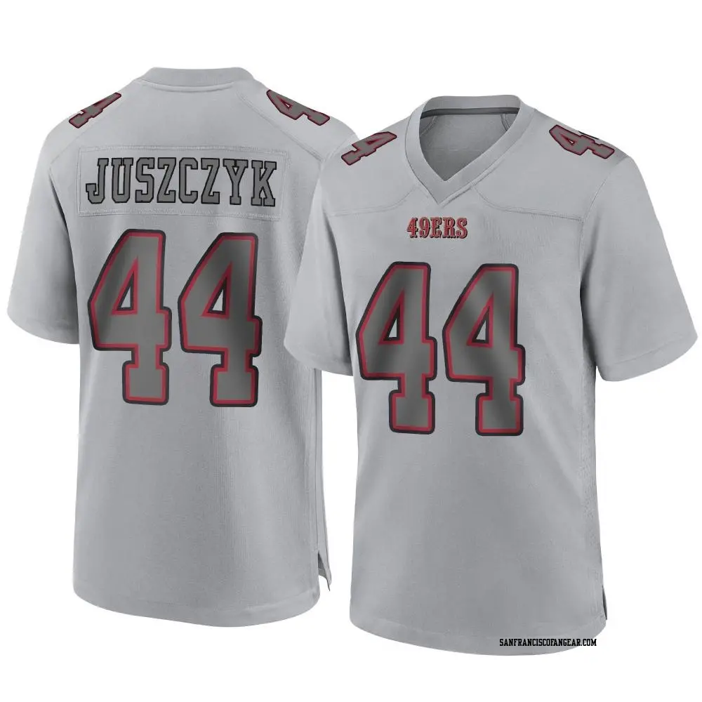 Game Gray Youth Kyle Juszczyk San Francisco 49ers Atmosphere Fashion Jersey