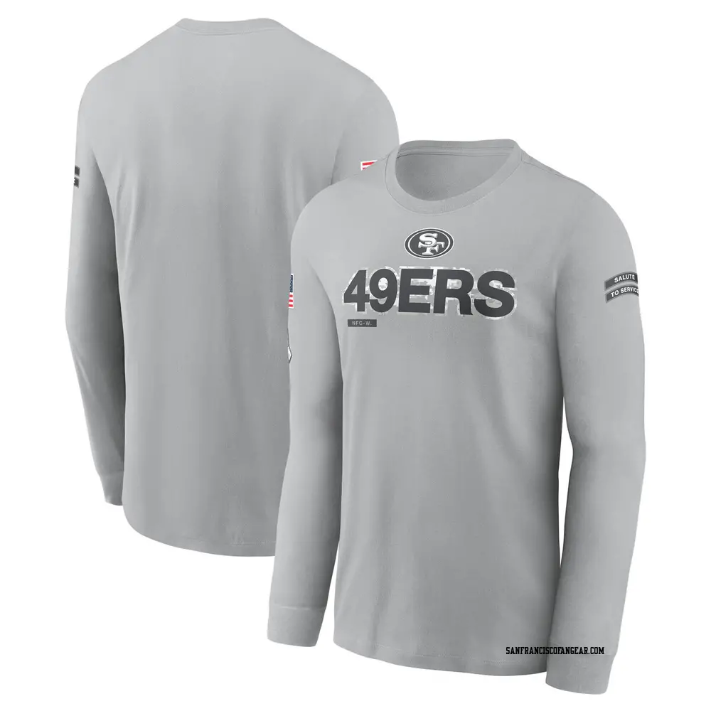NFLサンフランシスコ49ers sulute of serviceシャツ古着 Vintage 80s SAN FRANCISCO 49ERS NFL Logo 7 Inc T-Shirt XL