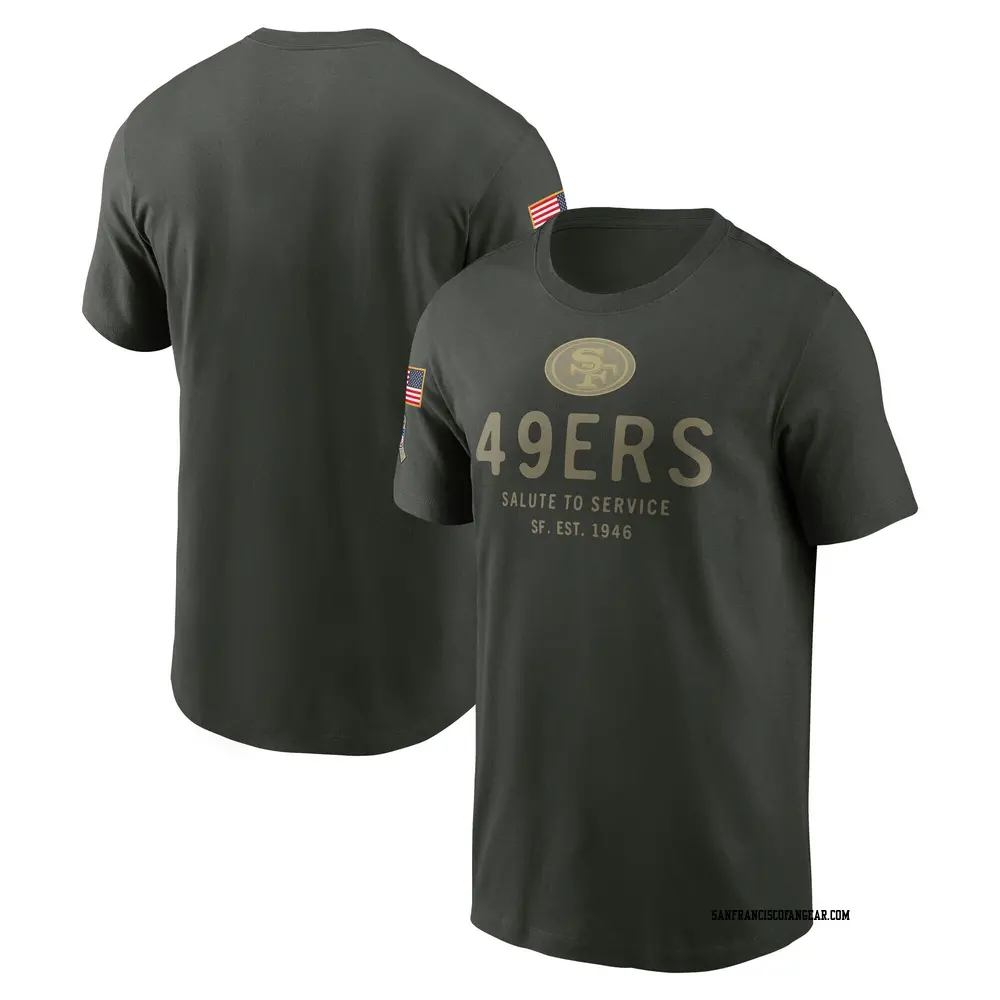 San Francisco 49ers Salute to Service T-Shirts - 49ers Store