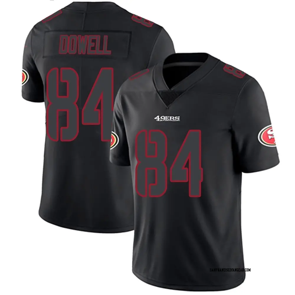 Limited Black Impact Youth Colton Dowell San Francisco 49ers Jersey