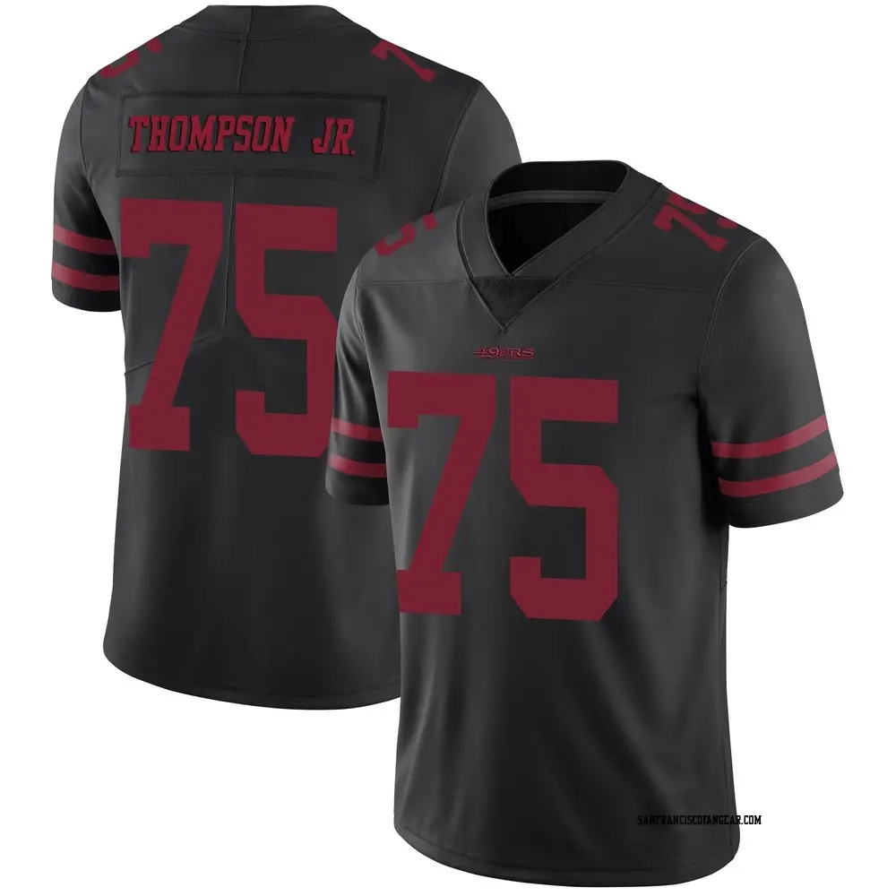 Limited Black Youth James Thompson Jr. San Francisco 49ers Alternate Vapor Untouchable Jersey
