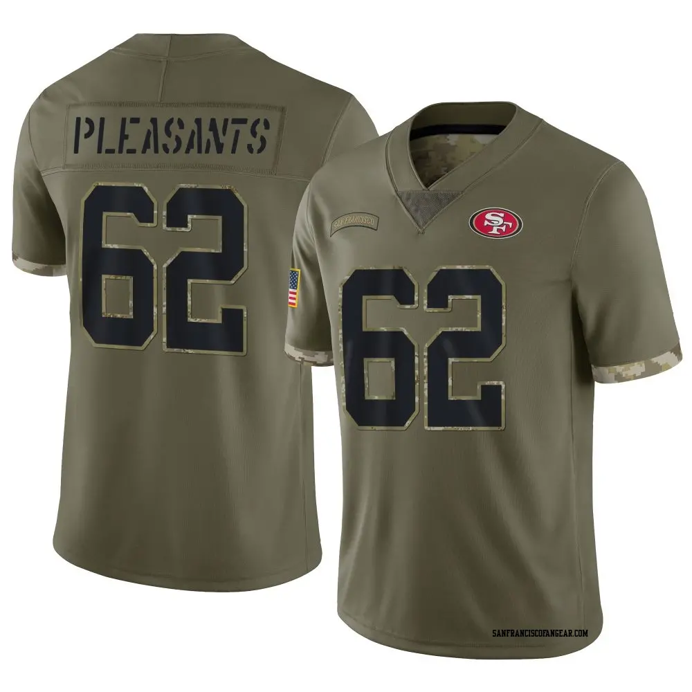 Austen Pleasants Jersey for Men, Women and Kids - 49ers Store