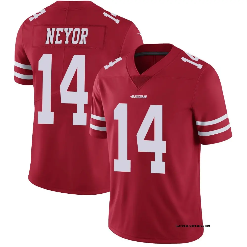 Limited Red Youth Isaiah Neyor San Francisco 49ers Team Color Vapor Untouchable Jersey
