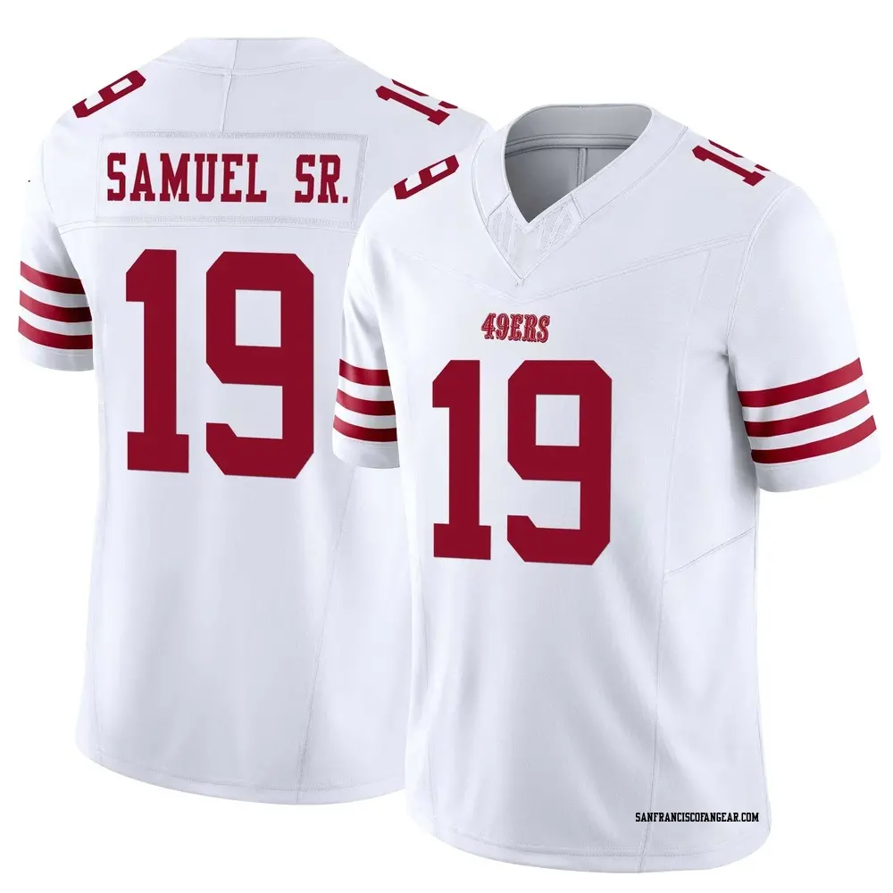 Limited White Youth Deebo Samuel Sr. San Francisco 49ers Vapor F.U.S.E. Jersey